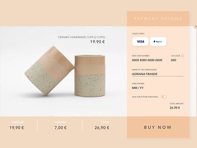 Daily UI - checkout branding checkout credit card daily ui design payment sketch typography ui ux vector web web design