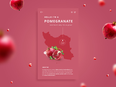 Daily Ui app branding dailyui design digital feedback pink pomegranate practice sketch typography ui ux web