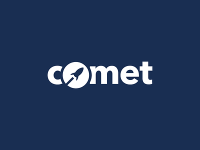 Daily logo challenge | Comet rocketship company