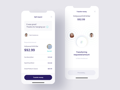 Payment Splitting app