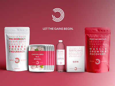 Bulk Powder Packaging. branding bulk powders design diet food gym packaging protein typography web