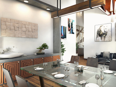 Contemporary Dining Room