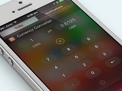 Wdgts for iOS 8 calculator currency ios ios8 iphone iphone6 notification center timezone widgets