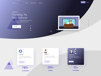 Landing Page Design Concept