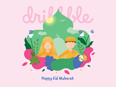 First Shot debut shot debuts design eid mubarak firstshot flat flat design illustration ui vector vectors