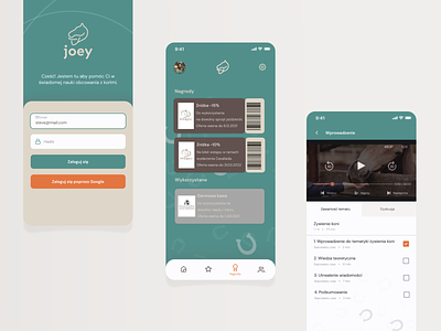 Joey | App for beginner horse riders app design product design ui ux