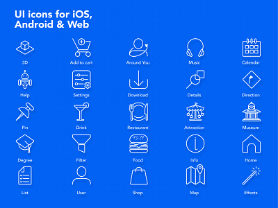 UI icons android app design draw graphic design icon icon design icon set illustrator ios minimal ui vector web