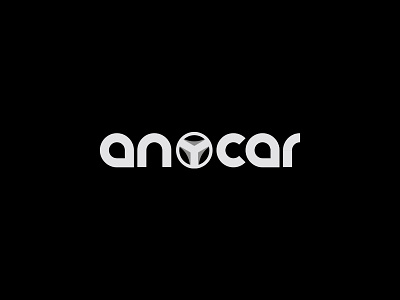 Anycar. agency black black and white brand branding car car auto construction constructivism design finance grid grid logo identity logo logogrid minimal minimal logo type typography