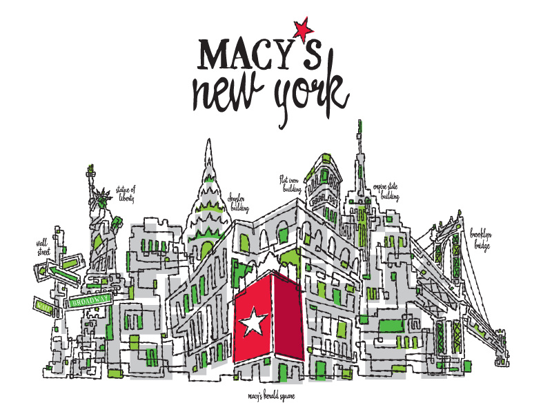 Macy's NYC Design by Robert Scully on Dribbble