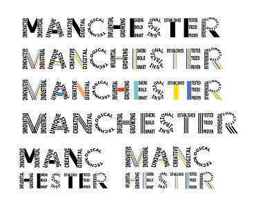 Manchester Typography branding design illustration lettering typography