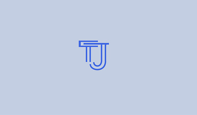 Tj branding design flat identity illustration lettering logo typography vector