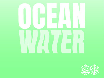 Ocean Water adobe cawfeehaus design flat icon illustration illustrator logo minimal typography vector web website