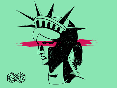 Statue of Liberty adobe branding cawfeehaus design identity illustration illustrator newyorkcity nyc statueofliberty texture vector web