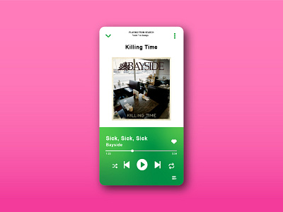 Spotify UI/UX app art branding cawfeehaus design flat identity illustration illustrator ios mobile ui ux vector web website