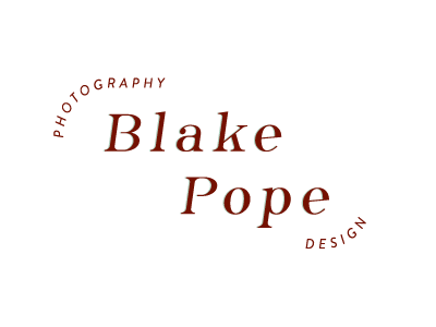 Logo / Blake Pope (Unused) branding design logo typography vector