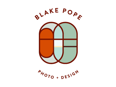 Logo / Blake Pope (Unused) branding design icon illustration logo type typography vector