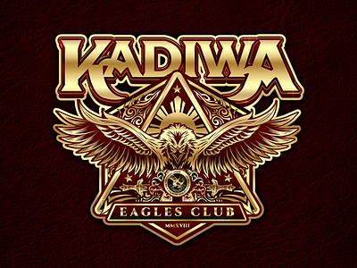 KADIWA Eagles Club Logo agila branding design graphic design graphicdesign illustration logo philippine eagles tfoe tfoe pe tfoepe typography vector