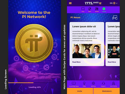 Pi Network UI