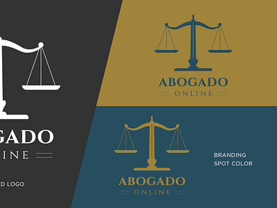 Abogado Online Logo Design