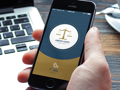 Abogado Online Mobile App UX/UI Design