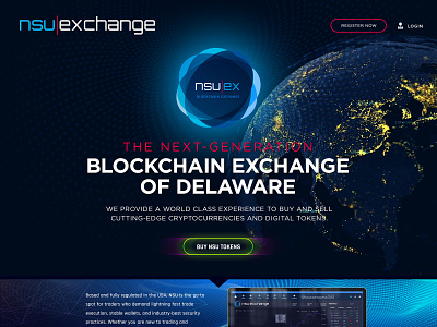 NSU Exchange Website Design design ui ux website