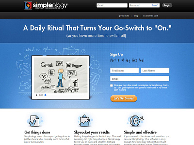 Simpleology Website Design