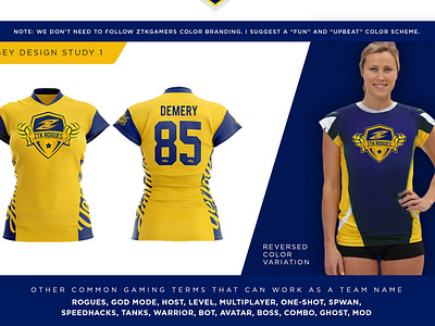 ZTK Volleyball Uniform Design Study branding design graphic design