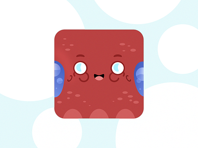 DailyUI - 005 - App Icon - Happy Octopus