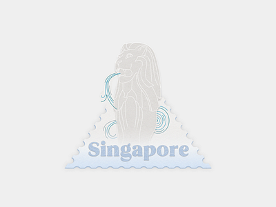 Singapore stamp - Weekly warm-up