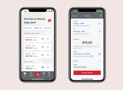 Cathay Bank App Redesign app cathaybank redesign ui ux