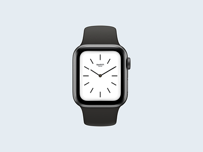 Swatch Apple Watch Watch Face apple apple watch apple watch design design ui ux visual design watch face watchface watchos