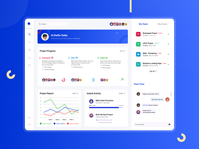 Task & Project Management Dashboard by Daffa Toldo🌻 on Dribbble