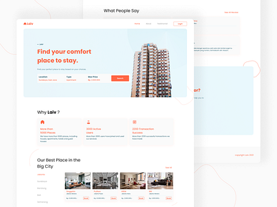 LAIV - Placefinder apartment app clean design holiday hotel house icon ui ui ux ui design uiux user interface ux web web design webdesign