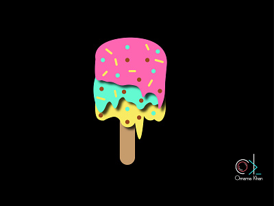 Random Vector - Ice Cream adobe adobeillustrator art artist artoftheday artwork branding creative dailylogochallange darwing design digitalart dribbble graphicdesign icon illustration illustrator logo myart vector