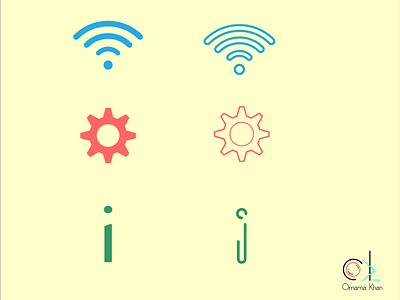 working with icons - 1st try adobe dribbble graphic design icon icon artwork illustrator illustrator cc simple design vector