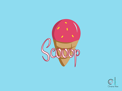 Ice-cream logo