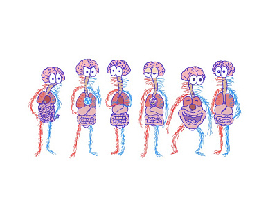 Organs illustrations osomatsu osomatsu san