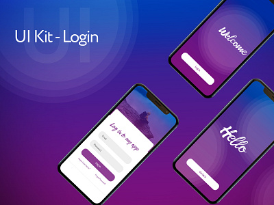 Sign in / Sign up UI app color concept design ecomerce log in ui uiux ux