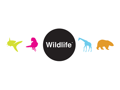 Thirty Day Logo Challenge #5 - Wildlife branding day5 design flat icon illustration lettering logo magazine thirty day logo challenge thirtylogos type typography vector