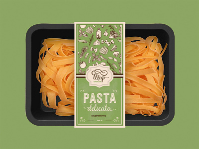 Chef Pasta package branding chef cook food package