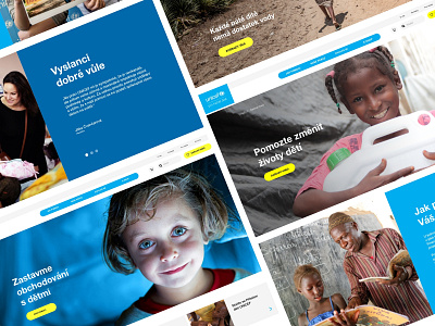 Complete Redesign of the Website for UNICEF ČR