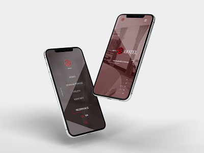 Mobile webdesign for hotel Kortus 2019 2019 trends agency brand hotel iphone mobile mobiledesign mockup webdesign