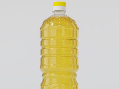 Bottle 8l with oil