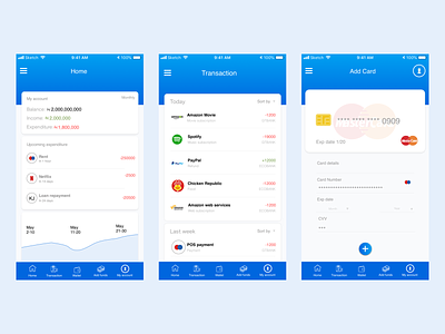 Fintech App banking app fintech mobile app payment