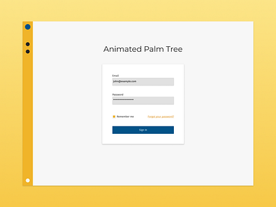 Login screen authentication design form login sign in ui