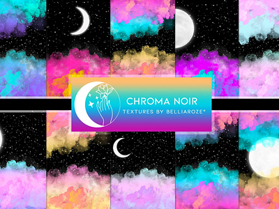 Chroma Noir, Abstract Textures