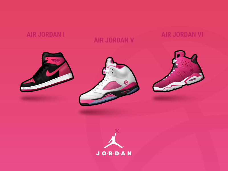 AIR JORDAN Sneaker for Dribbble illustration dribbble jordan basketball nike 6 5 1 shoes sneaker air jordan aj