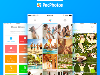 Pacphotos APP UI