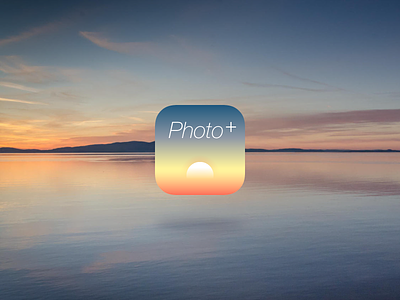 Pacphotos APP Icon app icon logo sea sun sunset sunshine
