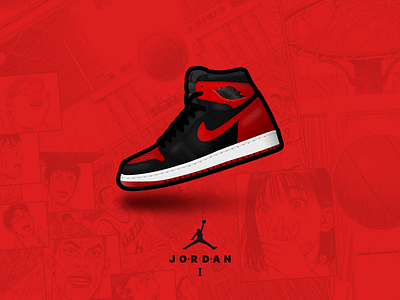 Air Jordan 1 for Sakuragi 1 ai air jordan aj basketball i jordan nike sakuragi shoes slamdunk sneaker